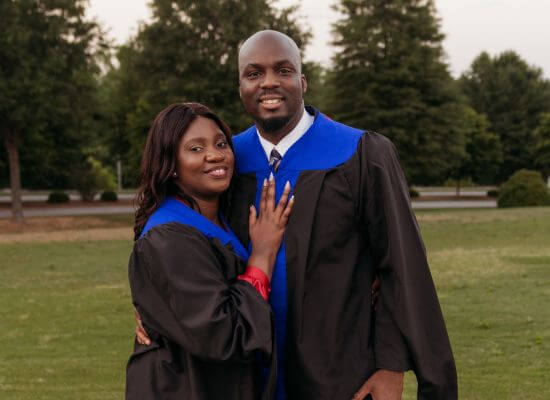 Paul Onyekwuluje and Toluwalase Shitu
